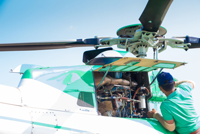 3-helicopter fleet – is it optimal to own internal technicians team?